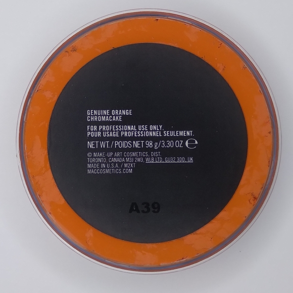MAC Cosmetics CHROMACAKE Genuine Orange NIB - Picture 4 of 6